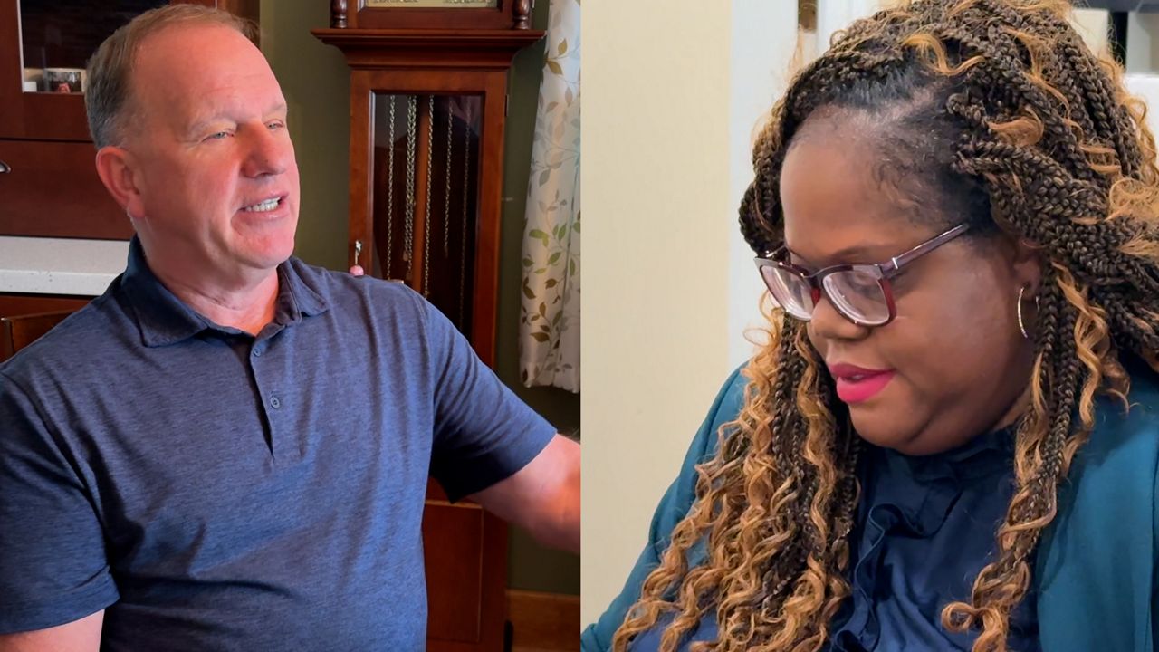 Republican Mike Bolles is hoping to unseat incumbent democrat Senator Lea Webb in the race for New York's 52nd Senate District. (Spectrum News 1/Melissa Krull)