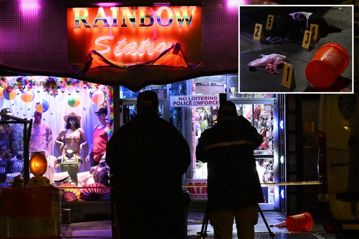 Man beaten to death outside Manhattan sex shop: police
