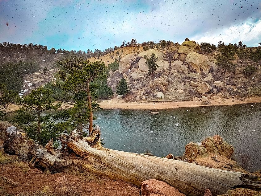 Curt Gowdy State Park Wyoming. Via Shutterstock / DreadfulGlory