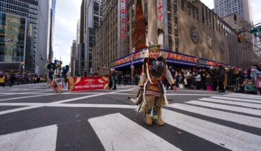 Shutting down Madison Avenue and Broadway for a massive cultural celebration: the National Indigenous Peoples of the Americas Parade is transforming Manhattan into a display of traditional dance and clothing