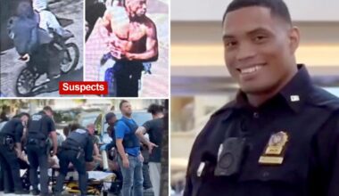 Off-duty NYPD cop stabbed in neck, leg during NYC robbery