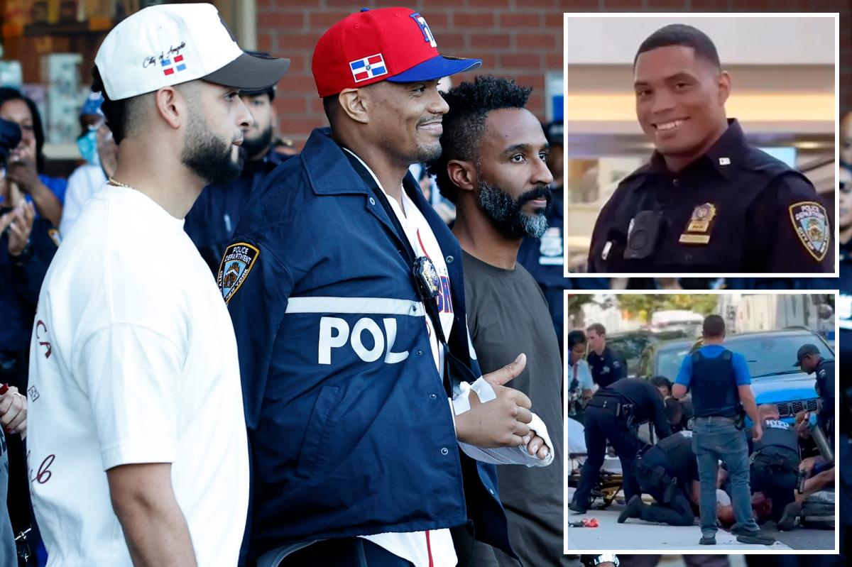 NYPD detective stabbed 7 times during brazen Bronx robbery tells The Post he's on the mend