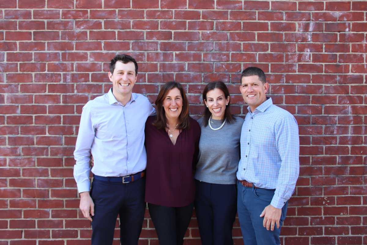 The current owners of Acme Smoked Fish, L-R: Adam Caslow, Heather Pavell, Emily Caslow, and David Caslow.