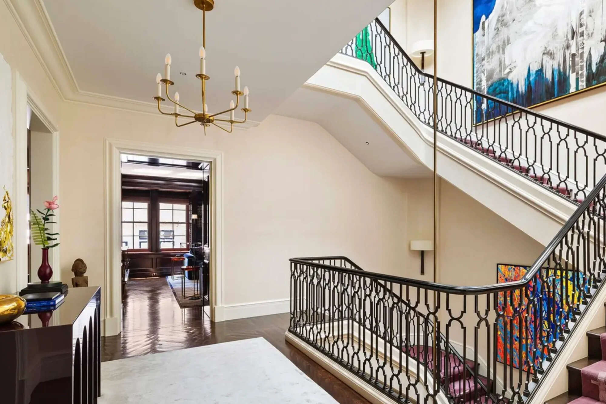 The renovated carriage house