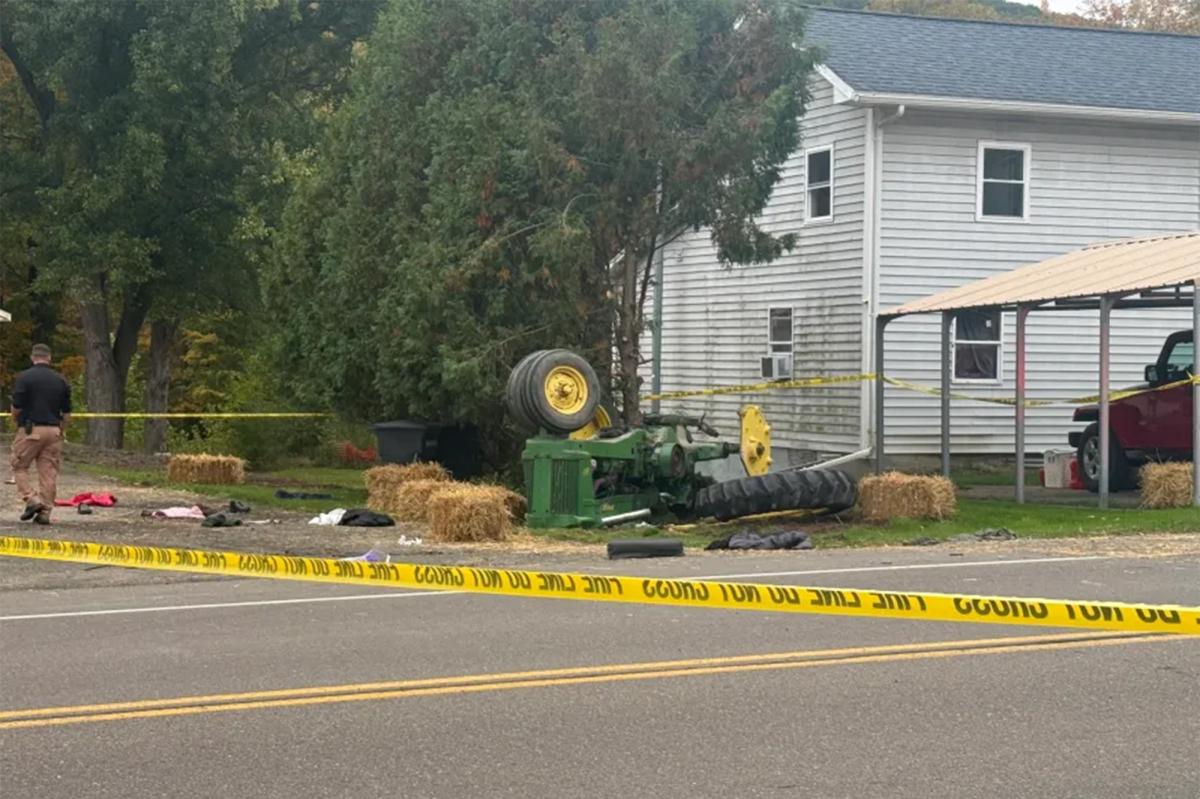 Hayride tractor crashes, injuring 14 — including 3 critically — at upstate NY youth outing
