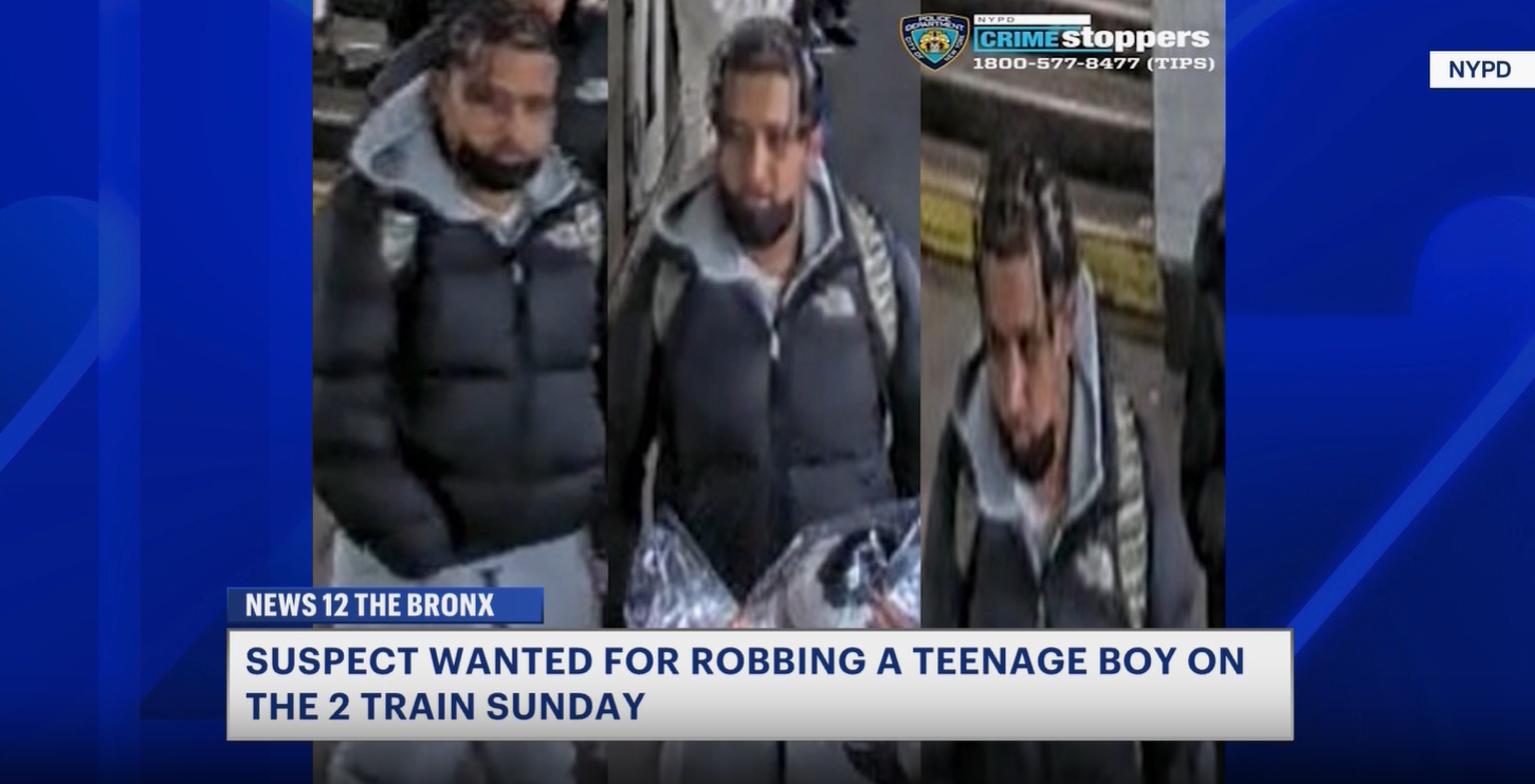 News 12 | Bronx | Man Accused Of Robbing 15 Year Old With A Machete On The Northbound 2 Train