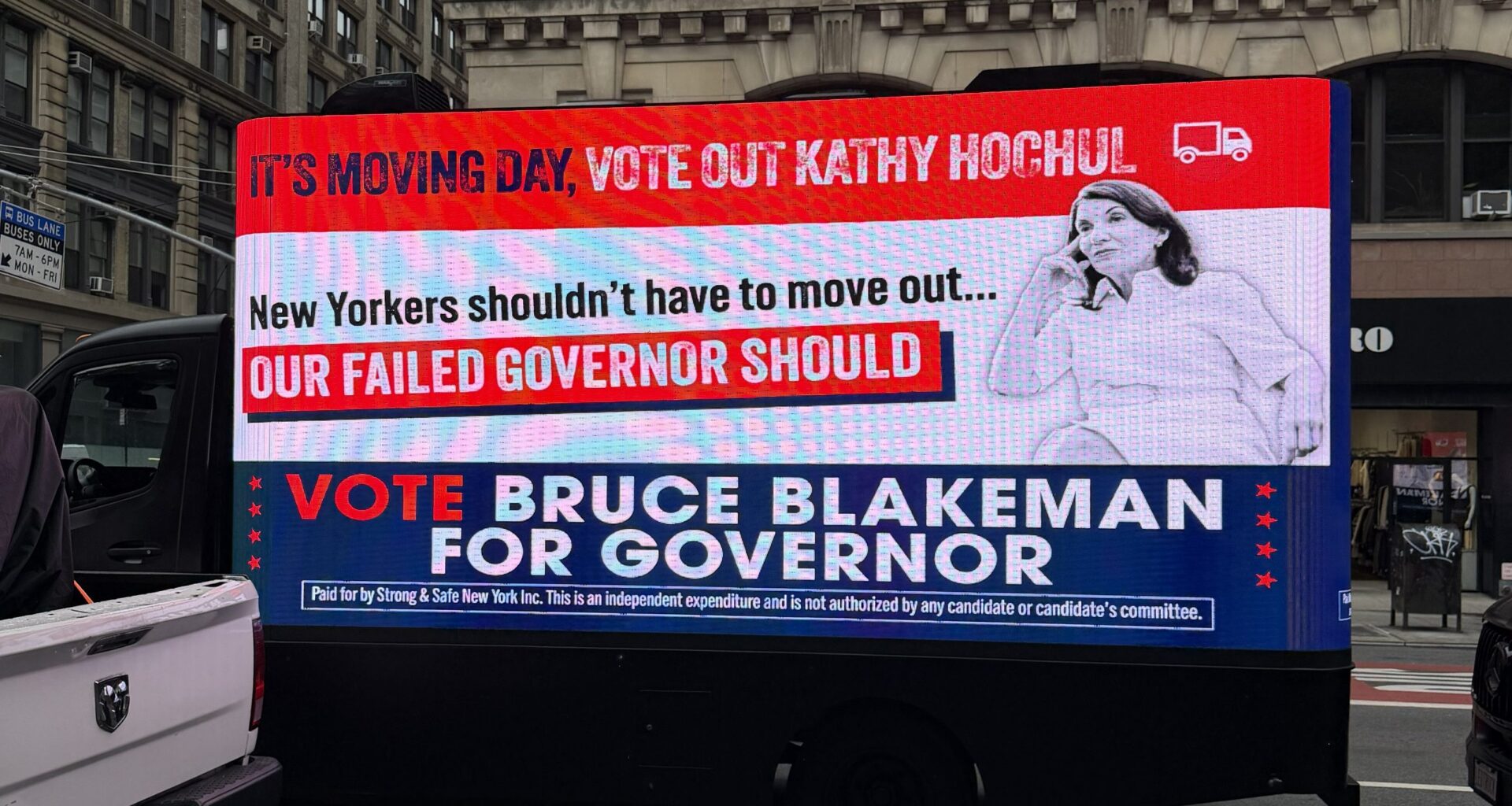 MOVING TRUCKS ROLL INTO WESTCHESTER AS NEW YORKERS KEEP FLEEING HOCHUL'S NEW YORK