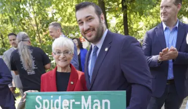 As Queens designates ‘Spider-Man Way,’ NY state Assembly member thinks of his Holocaust survivor grandparents - Israel & Jewish News