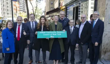 ‘Simple but powerful message,’ JCRC head says of Manhattan street being named for it on its 50th anniversary - Israel & Jewish News