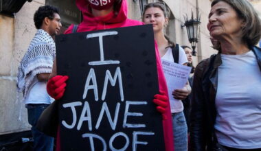 Protesters Stage 'I Am Jane Doe' Rally in New York City Against Sexual Violence
