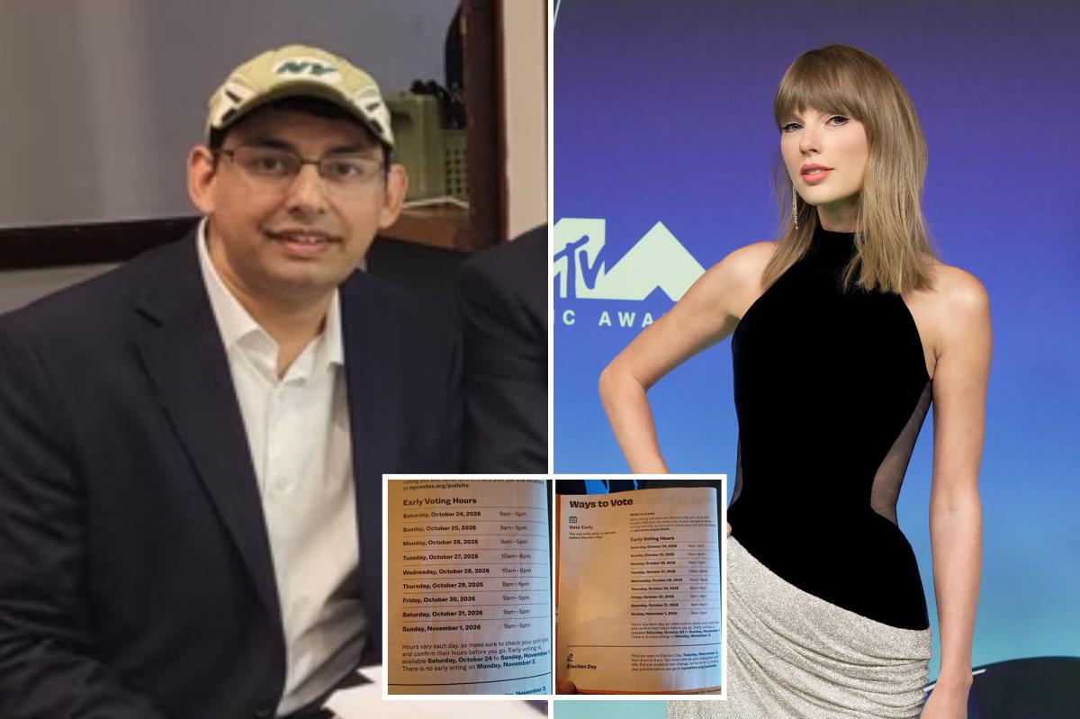NY residents puzzled by voting mailer with candidate who 'prayed to be Taylor Swift's husband'