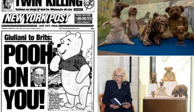 Britain in new war with NYC over original Winnie-the-Pooh