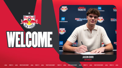 Red Bull New York II Sign Jason Bori, RBNY Academy Product, to an MLS NEXT Pro Contract