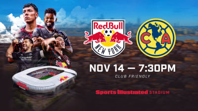 Sports Illustrated Stadium to Host Red Bull New York vs. Club América Friendly on November 14