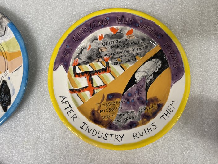 Centralia fire plate