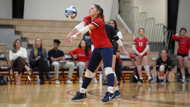 Volleyball Dominates Albright, 3-0 - DeSales University Athletics