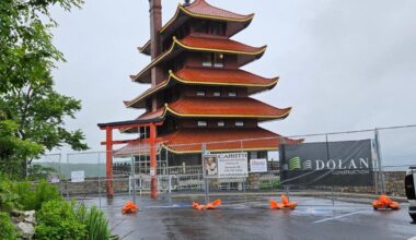 Pagoda parking lot, surrounding road closed for construction | Berks Regional News