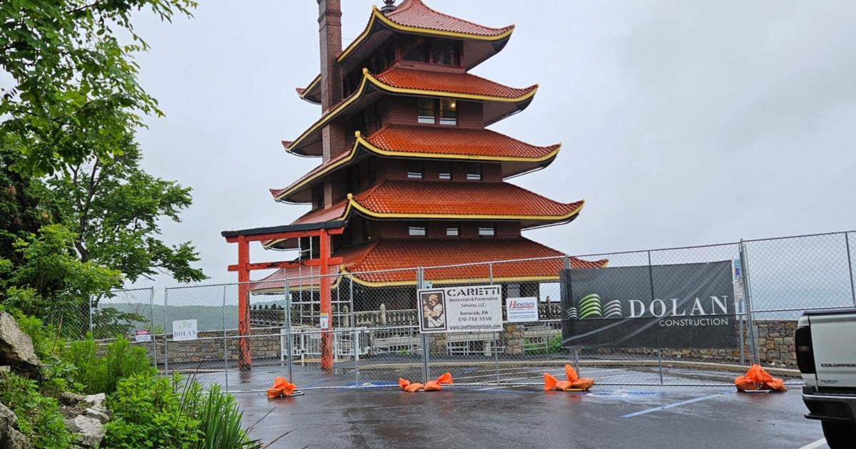 Pagoda parking lot, surrounding road closed for construction | Berks Regional News