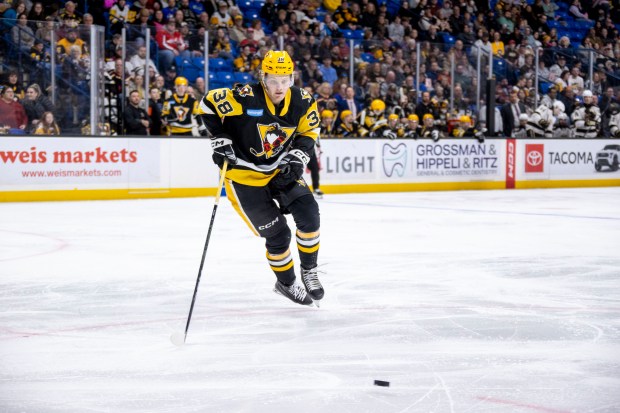 Wilkes-Barre/Scranton’s Owen Pickering. Allie Debe / WBS Penguins