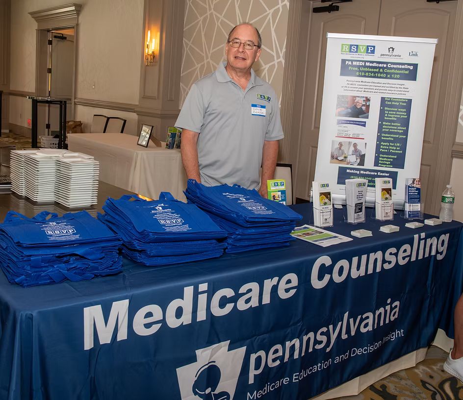RSVP's PA MEDI counselors can help with Medicare questions