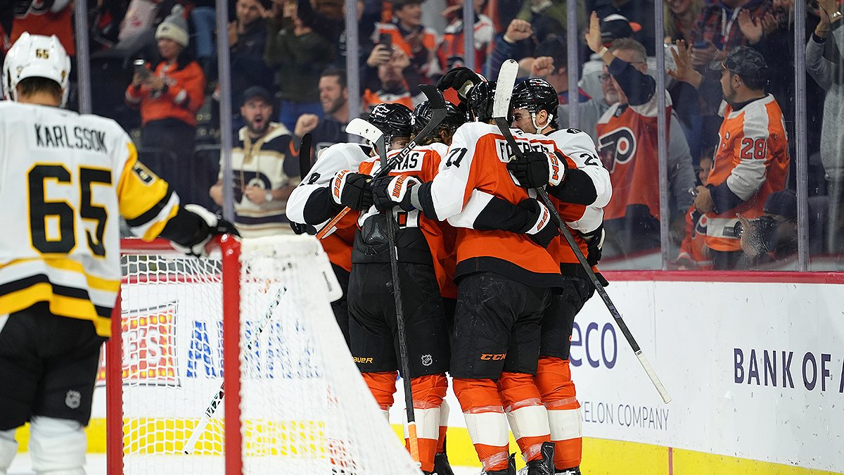 Flyers get after Penguins in OT win, improve to 5-1-0 at home – NBC10 Philadelphia