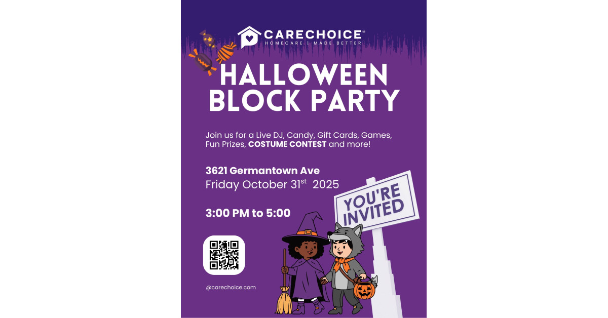CareChoice Hosts Annual Halloween Block Party for North Philadelphia Community