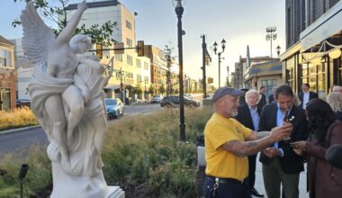 Officials dedicate 'incredible' statue to elevate Allentown streetscape