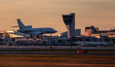Air traffic at the Philadelphia International Airport Thursday, Nov. 6, 2025.