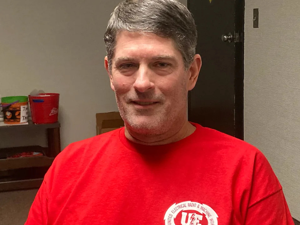 Ryan Mudger is president of UE Local 506 at Wabtec Corp.