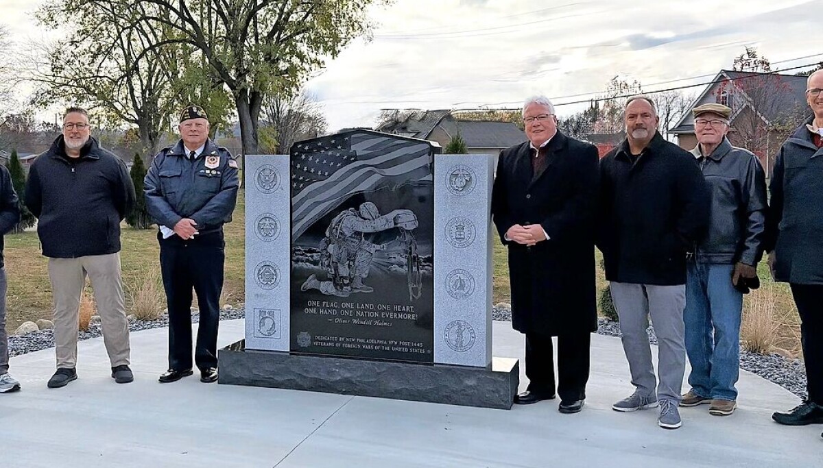 New Philadelphia dedicates veterans memorial at Schoenbrunn Meadows Cemetery