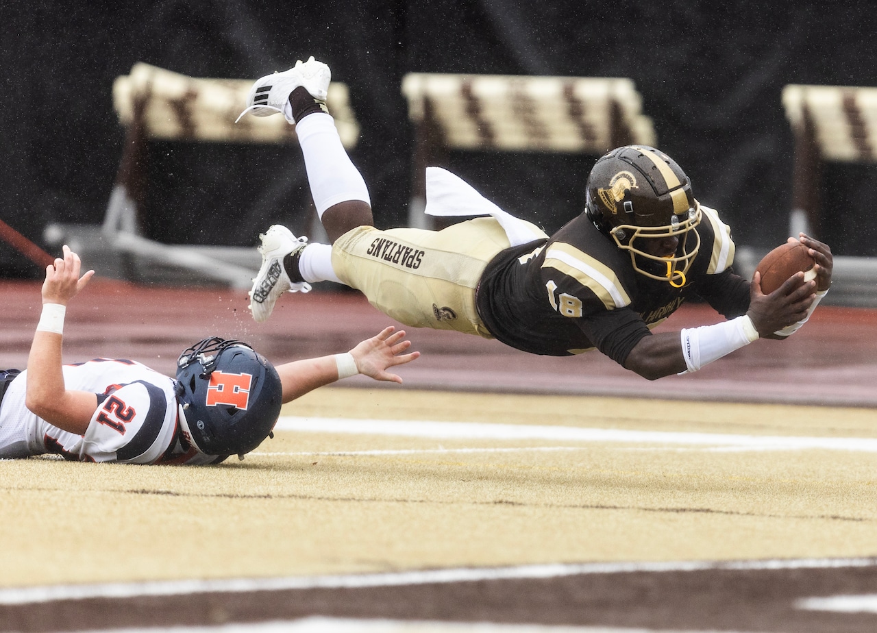 Milton Hershey vs Hershey in high school football