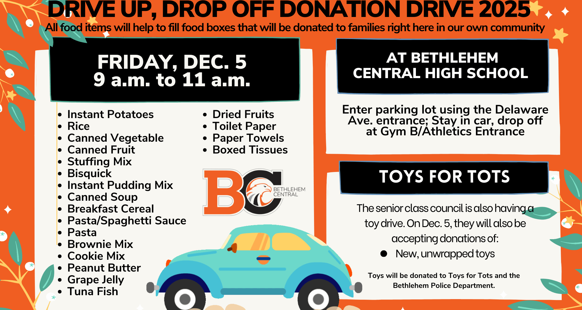 Donate and help community families this holiday season