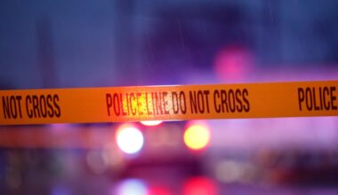 File photo of police tape.