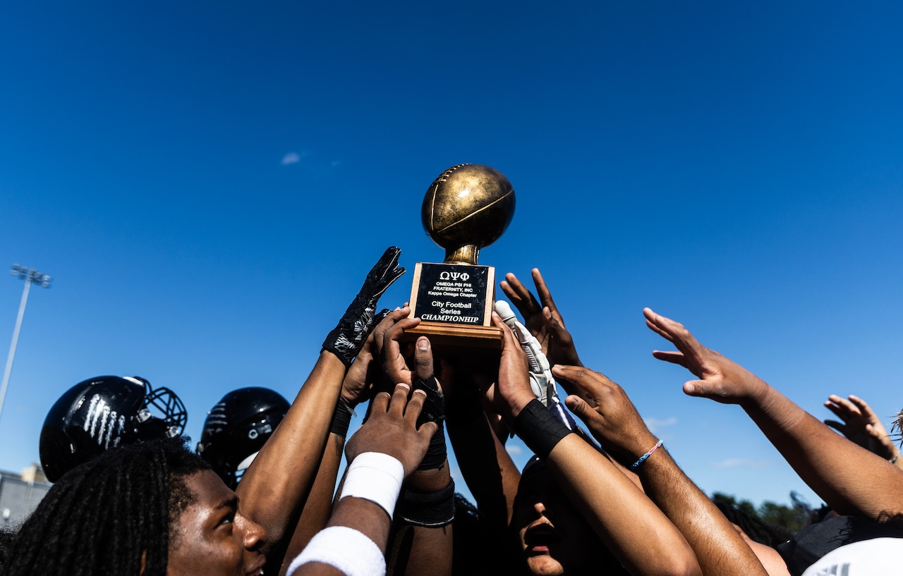 Harrisburg vs Bishop McDevitt in  high school football 