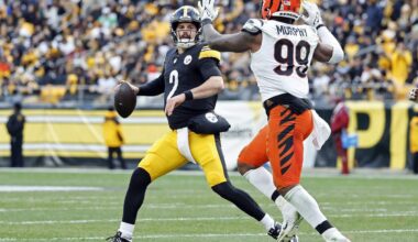Bengals-Steelers takeaways: Aaron Rodgers injures wrist but Pittsburgh’s defense seals win