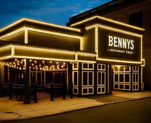 A rendering of the planned design for Benny's new restaurant on Jefferson Avenue in downtown Scranton. (Courtesy George Semian, Coldwell Banker)