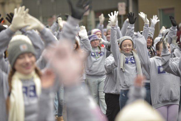 The annual Santa Parade in downtown Scranton drew large crowds...