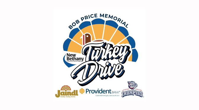 New Bethany to Hold Bob Price Memorial Turkey Drive at Coca-Cola Park on November 21st