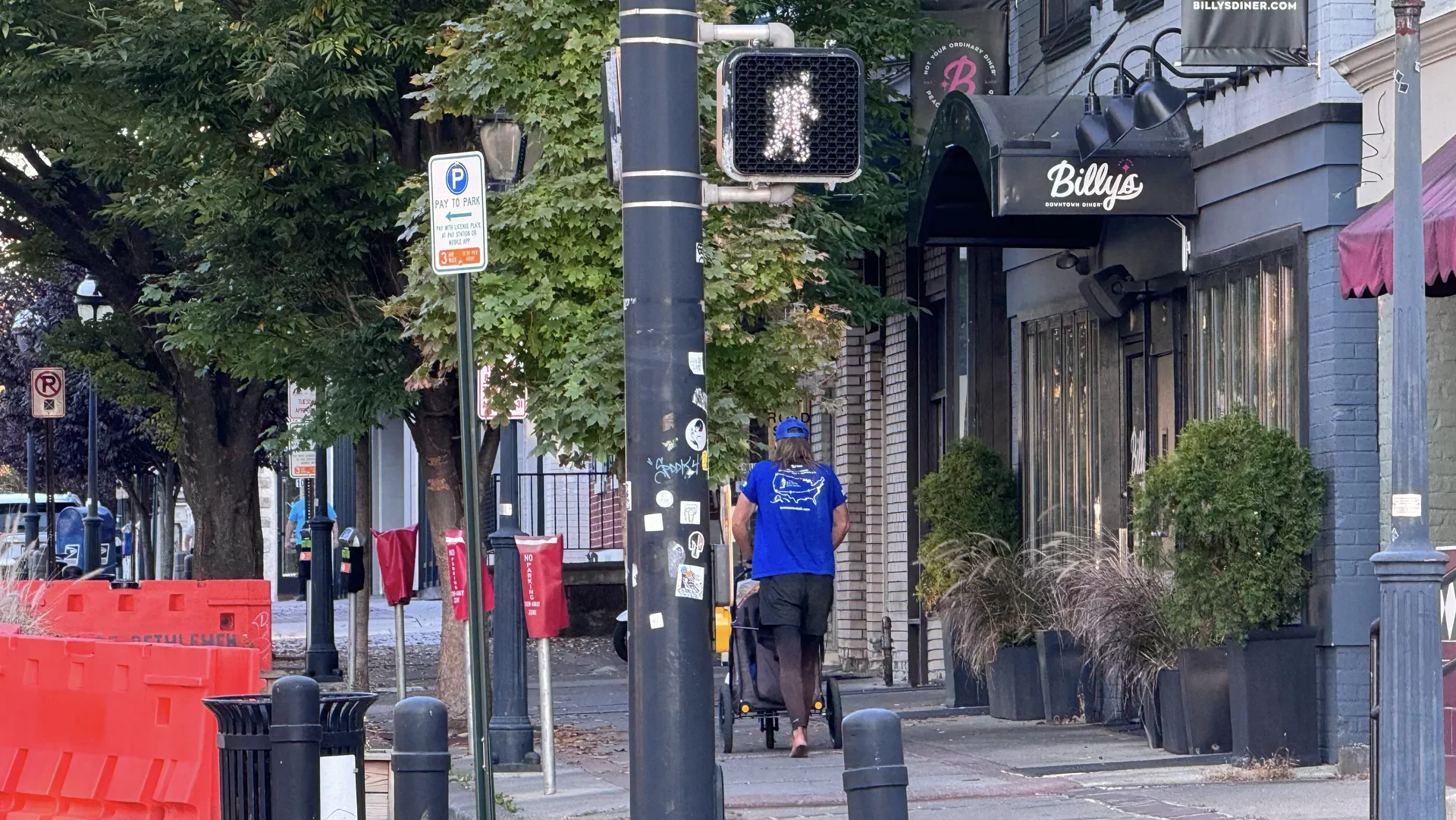 anton nootenboom walking in downtown bethlehem pennsylvania