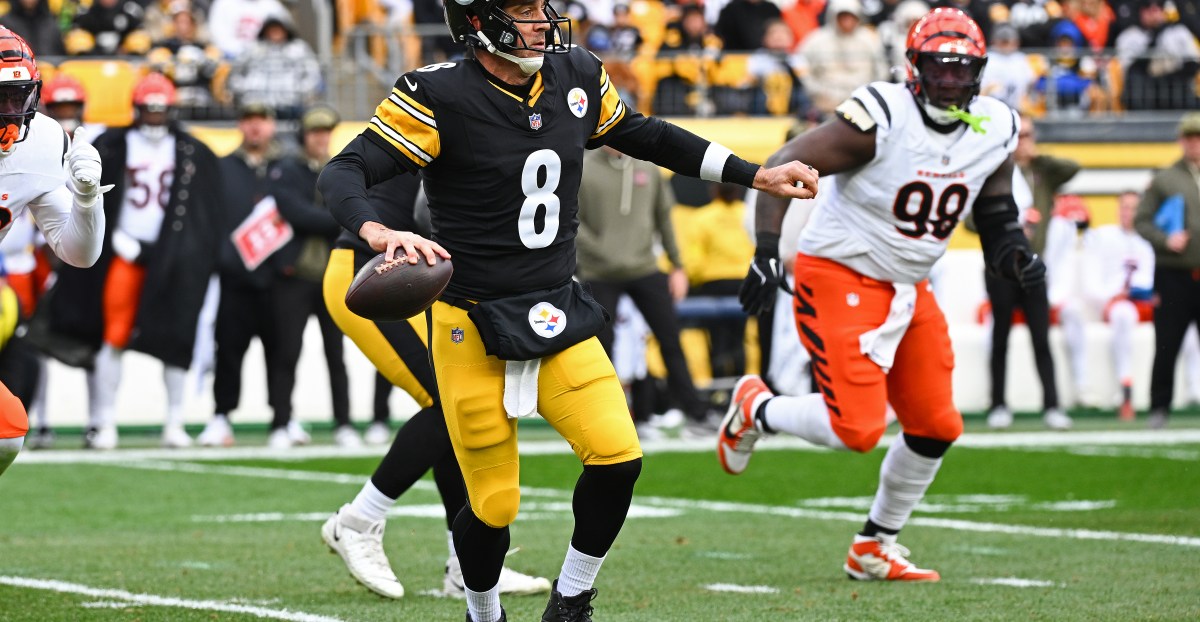 Pittsburgh Steelers QB Aaron Rodgers leaves game vs. Bengals with injury