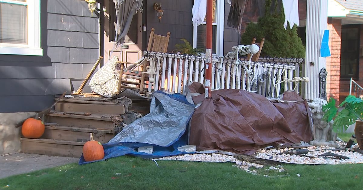 Police supervisors reviewing officers’ response and report of car that drove into home