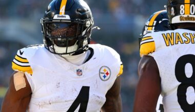 Pittsburgh Steelers WR DK Metcalf injured vs. Bears