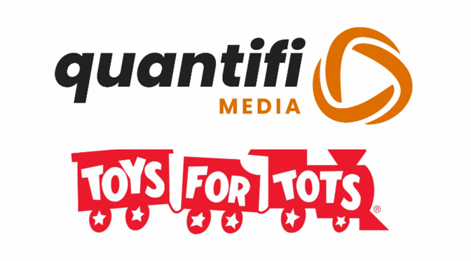 Quantifi Media Announced as an Official Toys for Tots Drop Off Location for 2025 Holiday Season