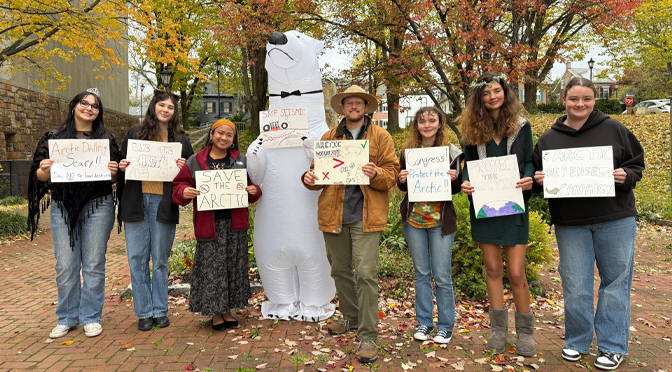 LOCAL ACTIVISTS CALL ON MEMBERS OF CONGRESS TO PROTECT THE ARCTIC REFUGE