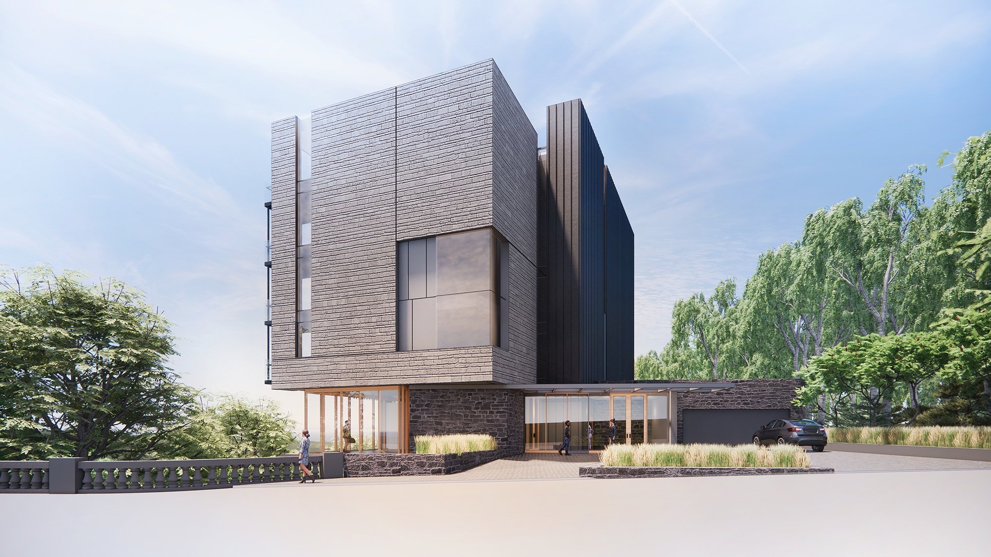 skyline west apartments render mockup bethlehem pa