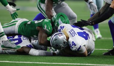 En acción: Philadelphia Eagles vs Dallas Cowboys