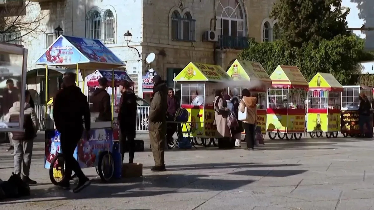 Christmas celebrations slowly return to Bethlehem during ceasefire in Gaza.