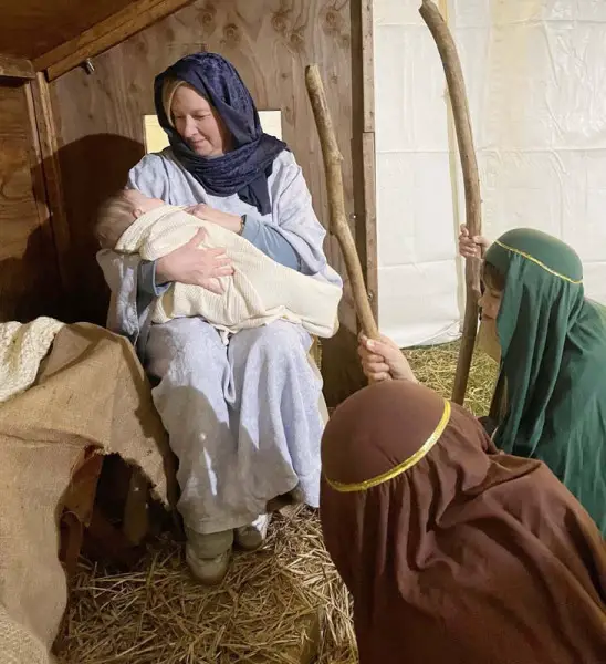 Join the shepherds to welcome the Newborn King.