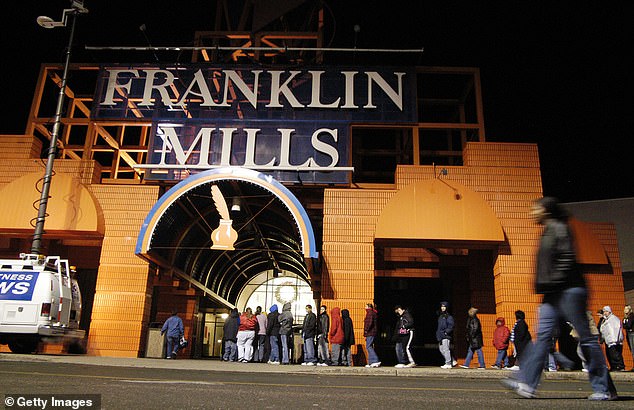 The Franklin Mall which was formerly known as the Franklin Mills and Philadelphia Mills, has been put up for sale after years of decline