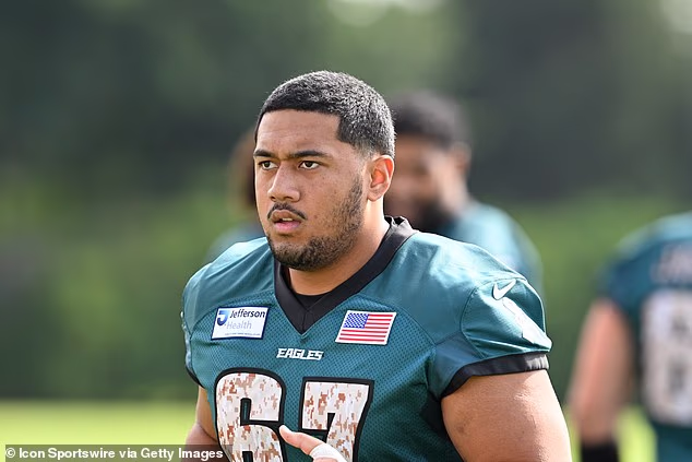 Laekin Vakalahi is a 22-year-old New Zealand native who was on the Eagles' practice squad